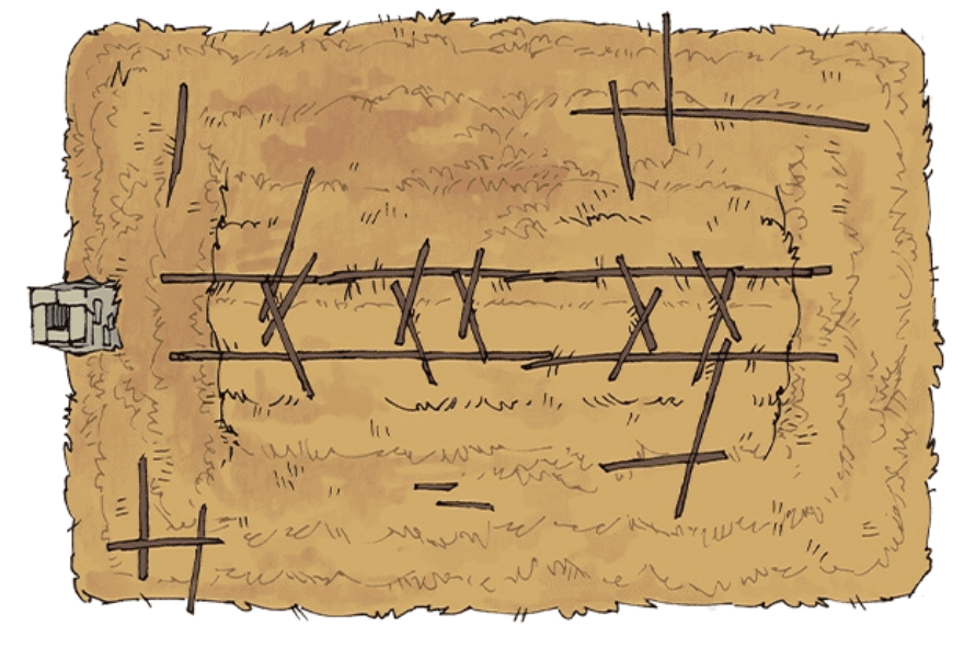 DnD grid map