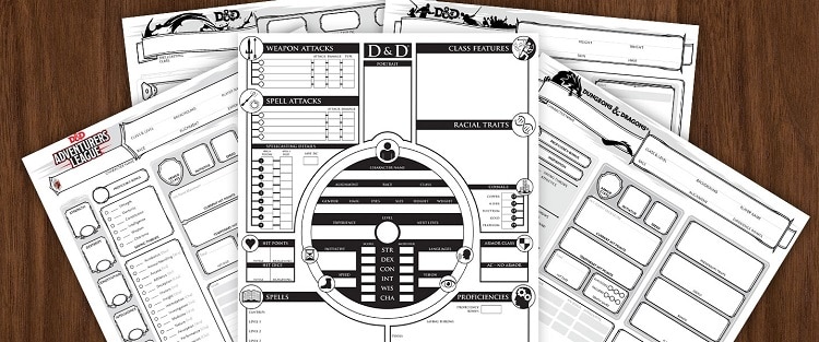 Character Sheets