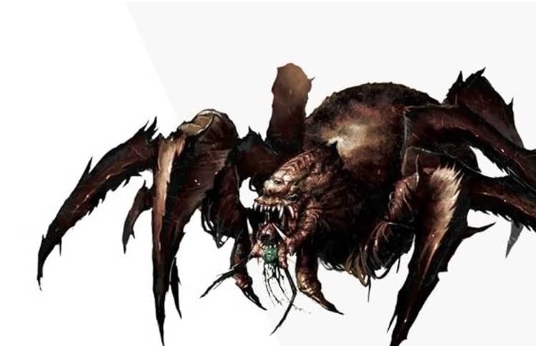 How Giant Spiders Fight