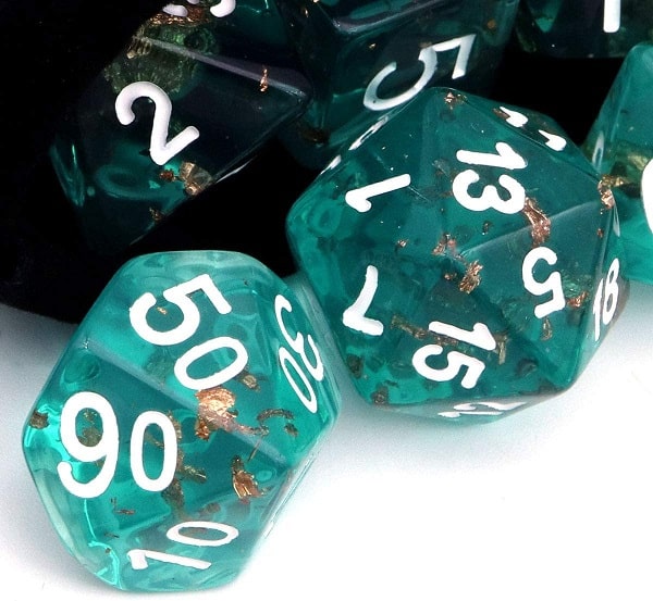 dnd resin dices