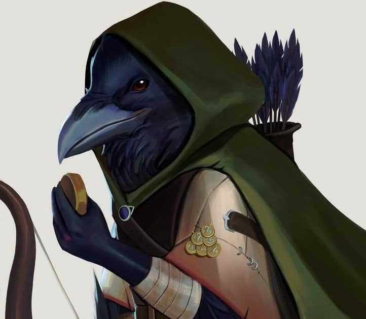 Kenku with bow