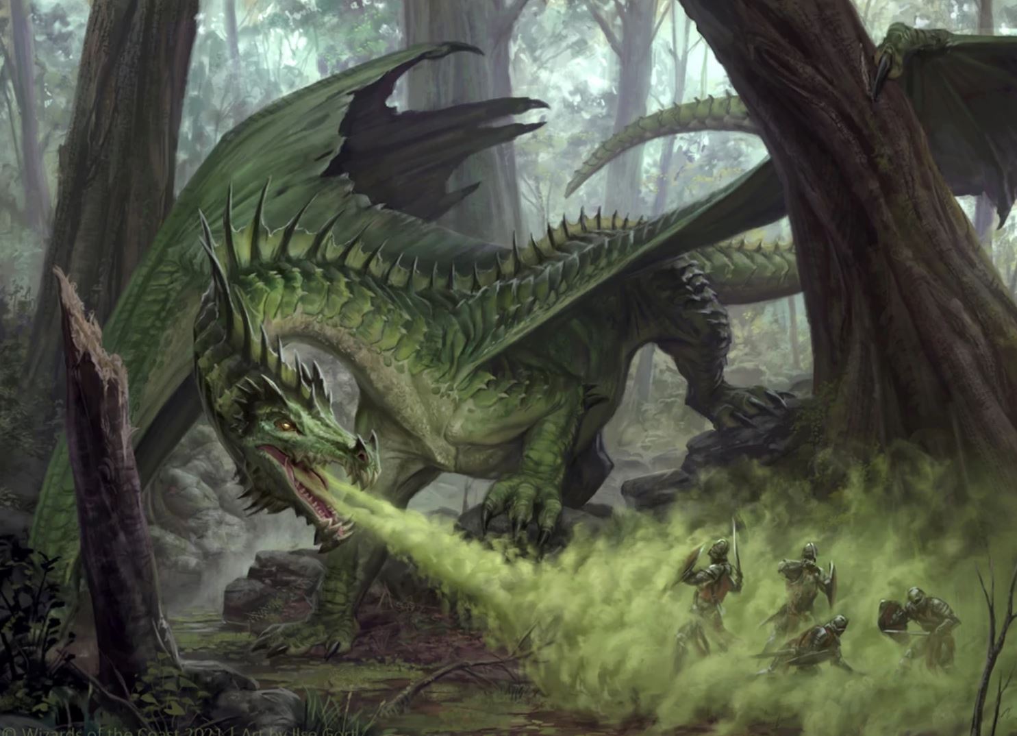 Young green dragon 5e