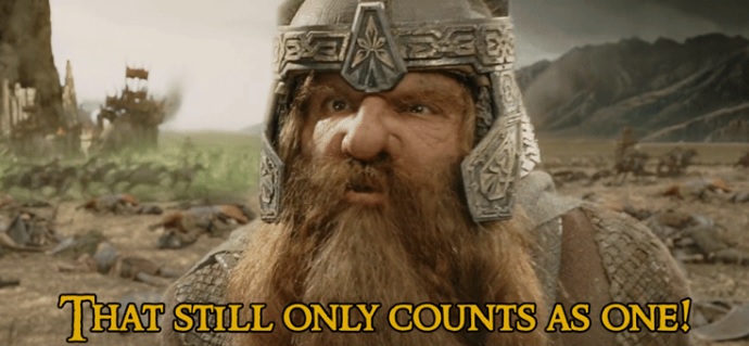 Gimli vs Legolas Kill Count