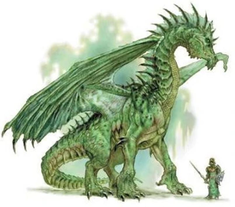 Young green dragon 5e