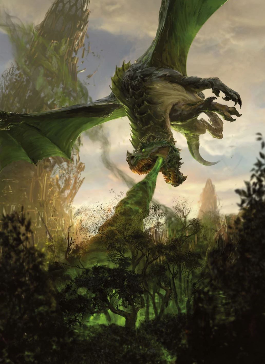 Young green dragon 5e