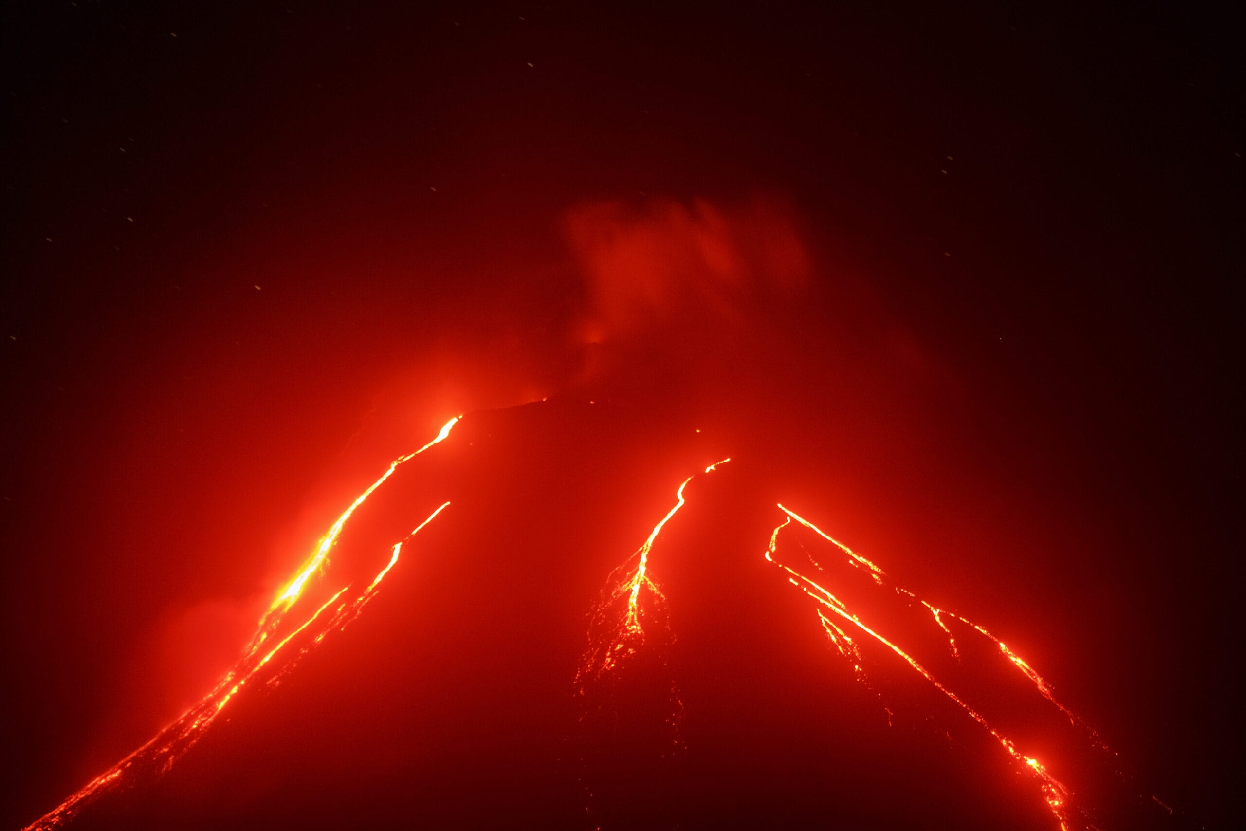 Volcanic landscape of Kamchatka Peninsula