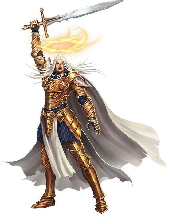 Aasimar paladin