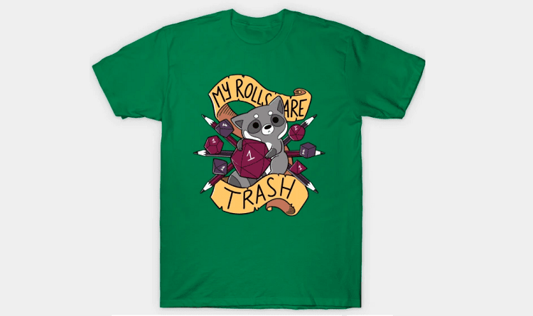 RPG Raccoon T-Shirt