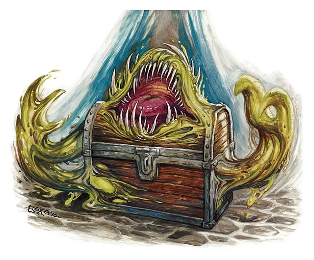 Mimic 5e Guide - Not Just a Treasure Chest with Teeth - Explore DnD