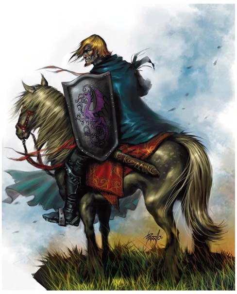 purple dragon knight