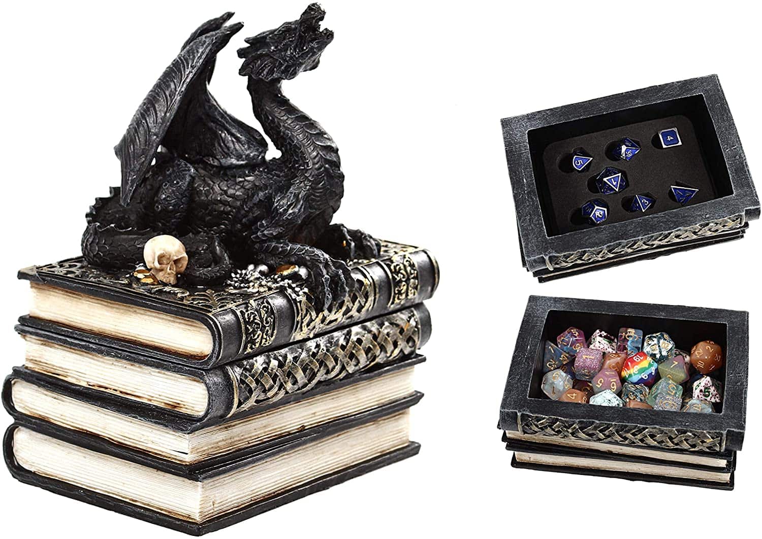 Forged Dice Co. Dragon Treasure Book Dice Box