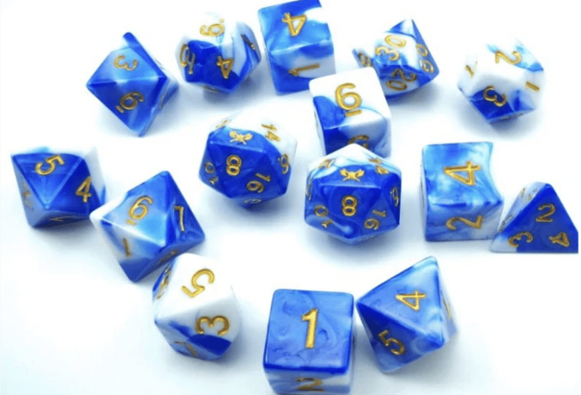 Kickstarter Dice - 15 Piece Set