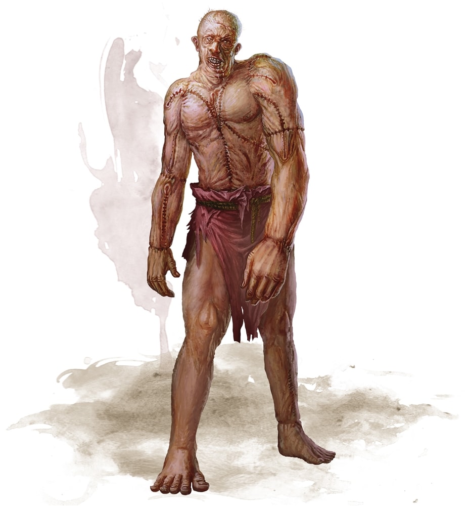 Flesh Golem History in DnD