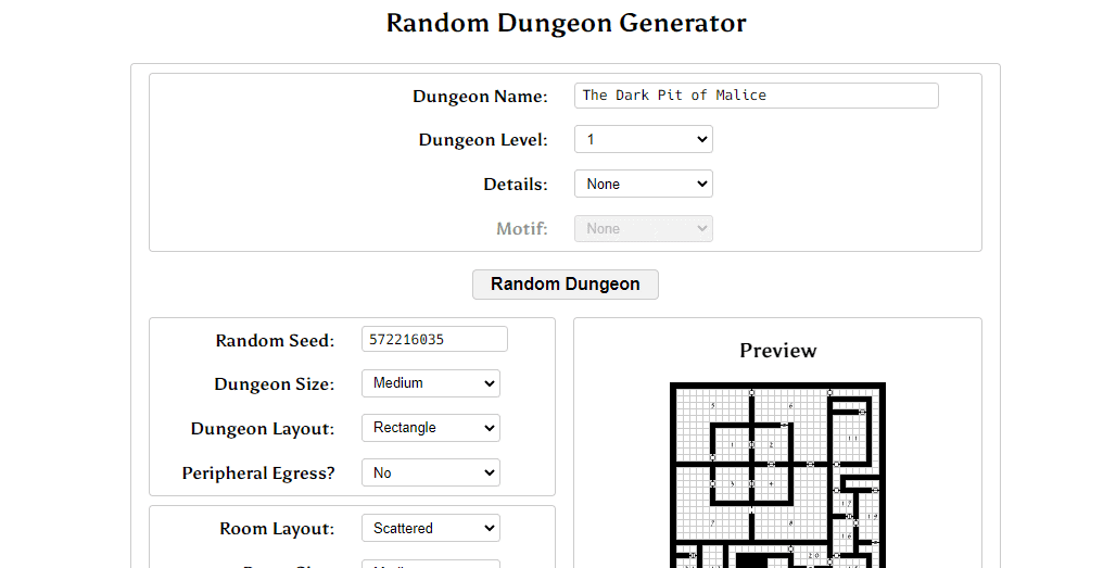 Dungeon Generator