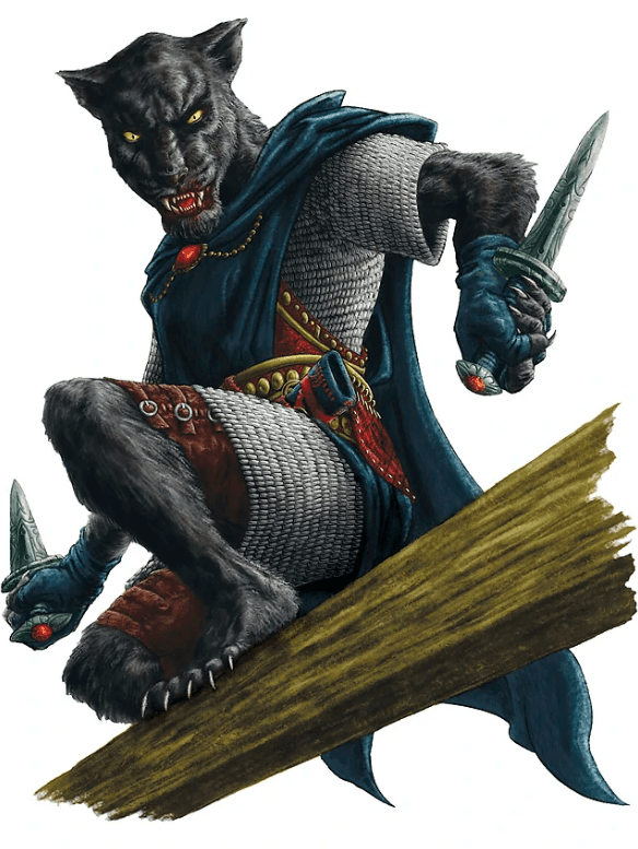 rakshasa with weapons