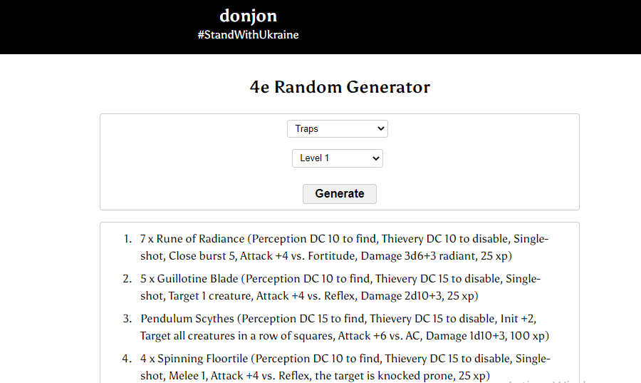 Random Generator