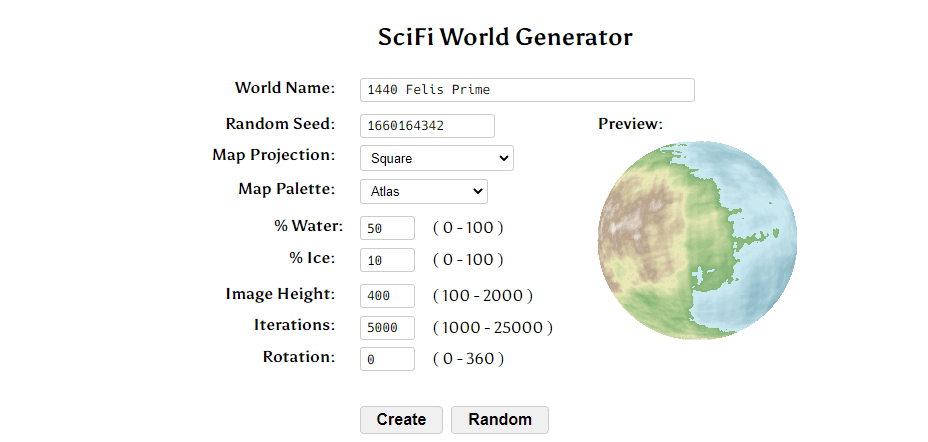 World Generator 